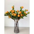 thumbnail image 5 of GadgetVLot 1Pcs Artificial Tangerine Branch Lemon Simulation Imitation Plant 63Cm Fruit Plants Home Decor Realistic Rattan Fake Flower 6 Fruits, 5 of 10