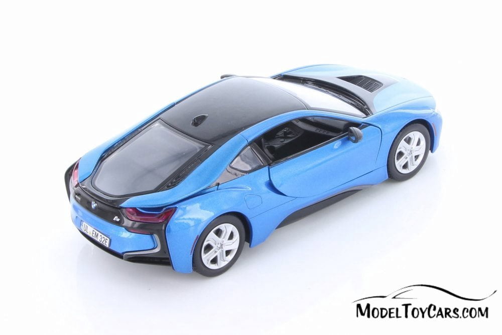 2018 BMW i8 Coupe, Blue - Showcasts 79359/16D - 1/24 scale Diecast Model Toy Car (Brand New but NO BOX)