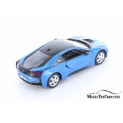 2018 BMW i8 Coupe, Blue - Showcasts 79359/16D - 1/24 scale Diecast Model Toy Car (Brand New but NO BOX)