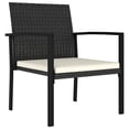thumbnail image 5 of vidaXL Modern Dining Chairs Outdoor Patio Rattan Dining Chair Poly Rattan, 5 of 5