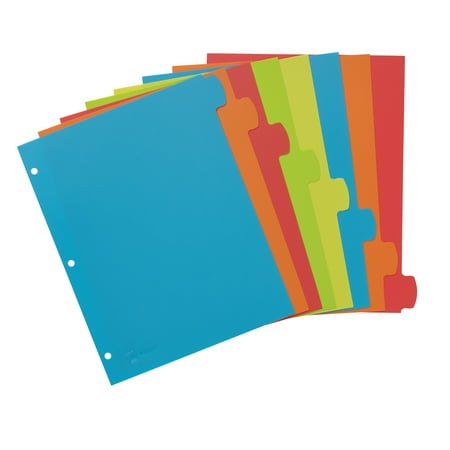 UPC: 0072782161309 | Avery Big Tab Write and Erase Durable Dividers  Plastic  Handwrite  8 Multi-Color Tabs (16130)