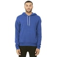 thumbnail image 2 of Bella Canvas 3719 Unisex Poly-Cotton Fleece Pullover Hoodie, S, Peach, 2 of 2