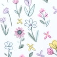 thumbnail image 4 of Parent's Choice Cotton Fitted Crib Sheets for Baby Girls, Floral, 2-Pack, 4 of 6
