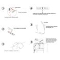 thumbnail image 5 of Luz de tira impermeable del gabinete del 1m 30-led del dormitorio casero con Sensi, 5 of 5