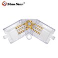 thumbnail image 1 of All Copper 3~ Pin Connector for LED Lamp is Suitable for Sinostar Hexagon Light Tube 110~240v Universal, 1 of 1