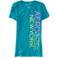 thumbnail image 1 of Aeropostale - Camiseta gráfica para mujer Vertical Aero New York, verde, extragrande Aeropostale  Camiseta gráfica, 1 of 1