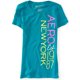 thumbnail image 1 of Aeropostale - Camiseta gráfica para mujer Vertical Aero New York, verde, grande Aeropostale Camiseta gráfica, 1 of 1