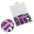 thumbnail image 2 of 158PCS Motorcycle Sportbike Windscreen Fairing Bolt Kit Fastener Clip Screw Purple, 2 of 10