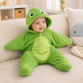 thumbnail image 5 of Baby Starfish Onesie, Baby Star Suit, Halloween Clothes One Piece Soft Winter Outfits, 5 of 7