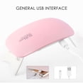 thumbnail image 4 of Labymos Mini UV LED Portable Nail Lamp Foldable Nail Dryer Curing Lamp Gel Light 2, 4 of 8