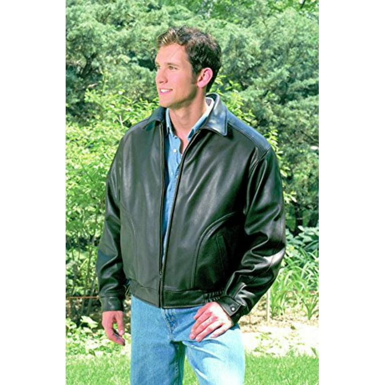 Leather jacket mens walmart top