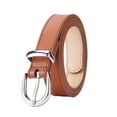 thumbnail image 1 of fastboy Ceinture de Mode pour Femmes - Ceinture de Robe Polyvalente et Confortable Marron 110cm 1Set, 1 of 6
