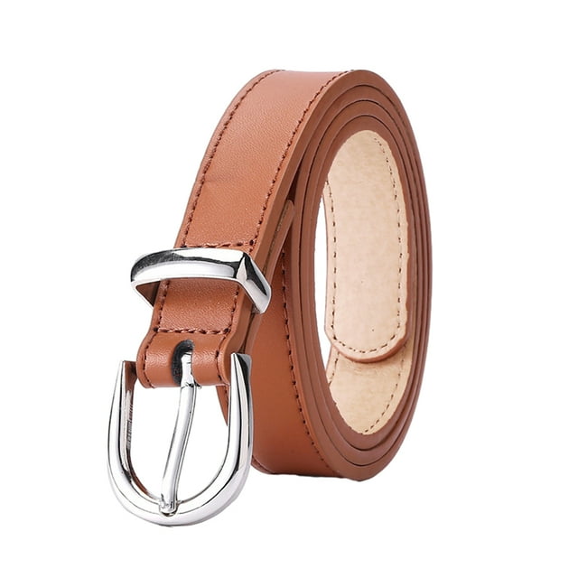 fastboy Ceinture de Mode pour Femmes - Ceinture de Robe Polyvalente et Confortable Marron 110cm 1Set