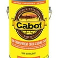 thumbnail image 2 of Cabot 16306 1 Gallon, Neutral Base Semi Transparent Deck & Siding Stain, 2 of 3