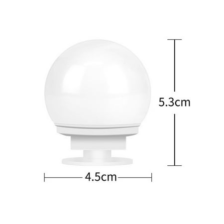 

Light Bulb Makeup Mirror Refill Makeup Dresser Refill Switch Press Mirror Usb Switch Dimmable Switch
