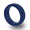 Navy Blue, variant on Silicone Square Wedding Ring, Engagement Ring, Silicone Rubber Wedding Bands for Men Women, Surprise Couples, Valentine's Day (Plain-Navy, 10)