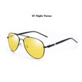 thumbnail image 1 of Gafas de sol polarizadas de piloto de lujo para hombres y mujeres, gafas de sol Retro para conducir y pescar, gafas de sol masculinas de Metal de diseñador de marca, UV400 Fivean unisex, 1 of 2
