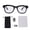 Color Changing, variant on M Buder AI Translation Glasses with Camera Bluetooth WiFi Translator Glasses Noise Cancellation Color Changing (6.34 inches / 16.1 cm)