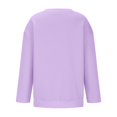 thumbnail image 6 of Bnwani Sweatshirt Girls Long Sleeve Oversized Fleece Sweatshirt Cute Plain Tops Pullover, 6 of 6