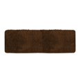 thumbnail image 2 of Queen Mary Bath Rug Luxury Soft Plush Thick Fluffy Microfiber Bathoom Mat, Non-Slip Rubber Back, Floor Mat Water Absorbent 20x60 - Chocolate, 2 of 4