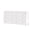 White, variant on Beaumont Lane Mid-Century 60"W Rectangular Wood 6 Drawer Dresser in Taupe