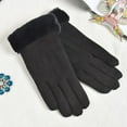 thumbnail image 2 of Oxodoi Womens Winter Warm Gloves With Sensitive Texting Fingers, Fleece Lined Windproof Gloves, 2 of 4