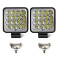 thumbnail image 3 of Luz De Trabajo Led Cuadrada Impermeable Luces De Conducción Todoterreno Para Camiones Tractores 3.3In 160W Advancent VI012436-01, 3 of 6