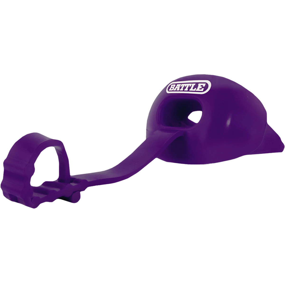 Battle Sports Science Oxygen Lip Protector Mouthguard with Strap - Purple -  