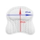 thumbnail image 4 of Almohada de baño para bañera - 6 ventosas Almohadas de baño de succión extra fuerte para soporte de cuello y espalda de bañera Xemadio 2034879, 4 of 8