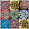 thumbnail image 2 of 5D DIY Diamond Painting Mandala Flower Full Round Drill Kits Embroidery Mosaic Cross Stitch Decor Rhinestones Home Decor Gifts50*50cm Gao Jinjia LED, 2 of 2