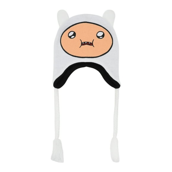 Adventure Time Finn the Human Beanie Toque Winter Hat with Tassels