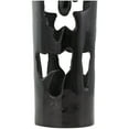thumbnail image 5 of DecMode 31" Drip Black Aluminum Vase with Melting Designed Body, 5 of 10