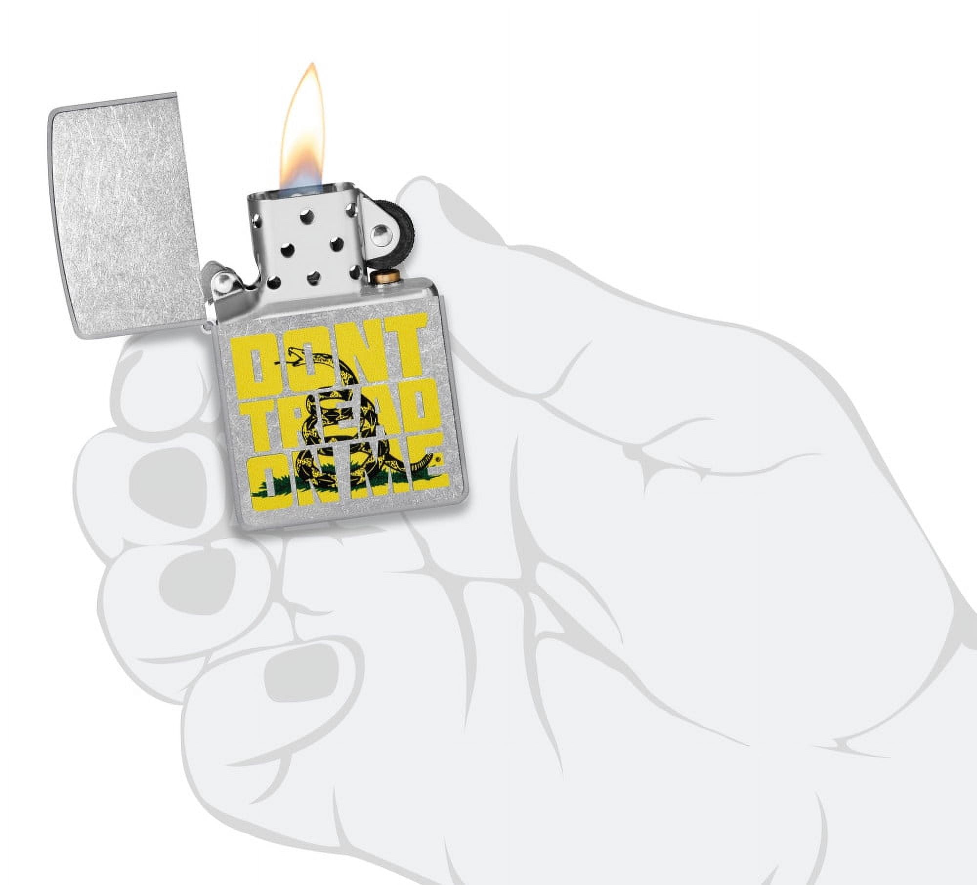 Zippo 48952 Dont Tread On Me Refillable and Windproof Lighter