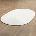 thumbnail image 3 of Lorie Country White Braided Area Rug 2' x 3' Oval, 3 of 5