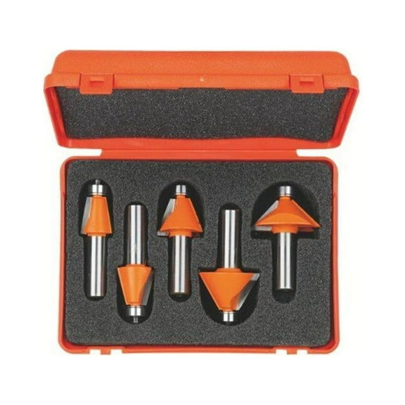 Good CMT Drill Bit Set, Orange, 5 Pieces