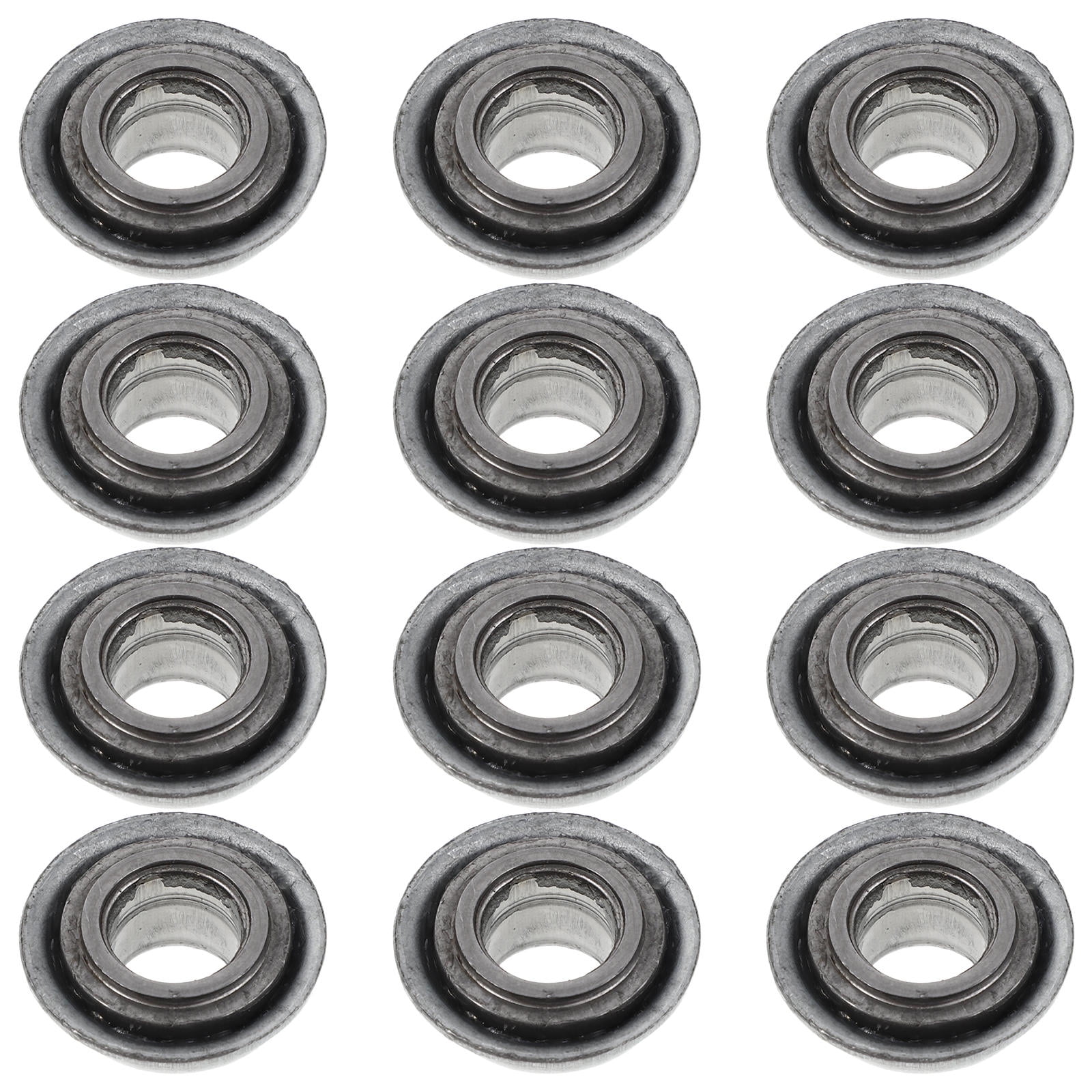 Healifty 12Pcs Walker Wheel Replacement Bearings with Smooth Swivel and Universal Compatibility
