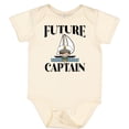 thumbnail image 3 of Inktastic Cute Baby Boy Sailing Captain Boys Baby Bodysuit, 3 of 5