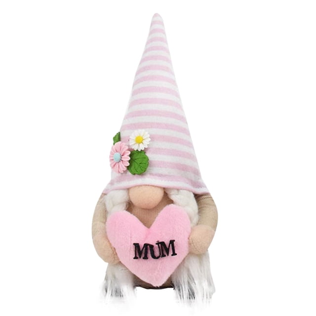 IROINID Spring Flowers Dwarf Gnome Easter Mother's Day Gnomes Gift Home Decoration