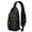 Halloween Glowing Pumpkins, variant on Sling Backpack,Halloween Gnome Pattern Crossbody Bag with Water Bottle Holder,Waterproof Sling Bag for Men/Women with Chest Phone Holder for Hiking,Travel