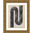 thumbnail image 1 of Artographie Studio 11x14 Gold Ornate Wood Framed with Double Matting Museum Art Print Titled - Arch Twist, 1 of 4