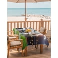 thumbnail image 2 of Outdoor Tablecloth with Umbrella Hole for Patio/Picnic/Party/Camping, Footballs Goal Waterproof Table Cloth Rectangle Table Cover Washable, Balls Sports Gaming Stadium Lights (60"x 120"), 2 of 9
