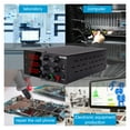thumbnail image 6 of 4 Digits Switching DC Lab Power Supply Mini Regulated Adjustable Black USB Power Supplies 60V 30V 10A 5A Fine Regulation 0.001A ,Low-loss, 6 of 7