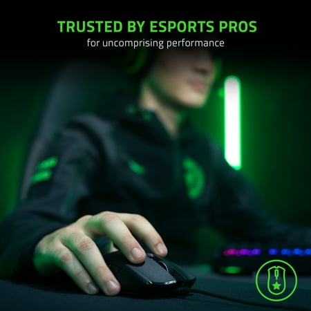 Razer - Viper 8KHz Lightweight Wired Optical Gaming Ambidextrous Mouse with Chroma RGB Lighting - Black