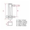 thumbnail image 2 of 2-20 LPM Gas Meter LZQ-7 Meter With Control Valve For Oxygen/Air/Gas Measurement ,Accurate Measurement, 2 of 6
