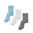 thumbnail image 6 of Biotex Organic Cotton Baby Boy Newborn Tights | 3 Pairs | Model: 1001, 6 of 8