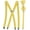 Yellow, variant on Men's X Back Suspenders & Bowtie Set Variety of Colors