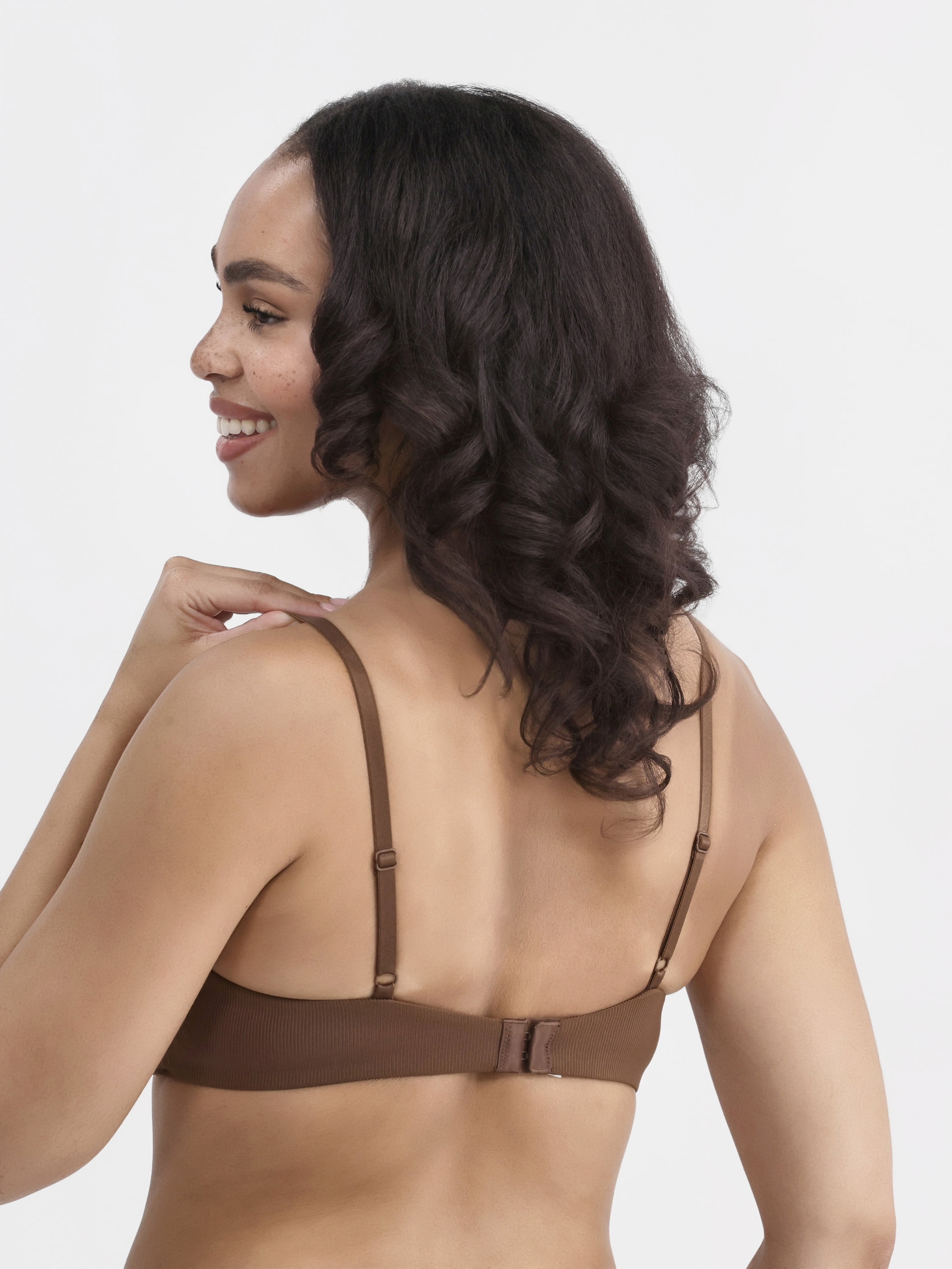 No Boundaries Wireless Rib T-Shirt Bra, Women's Sizes XS-XXXL