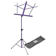On-Stage SM7122PB Compact Sheet Music Stand (Purple, with Bag)