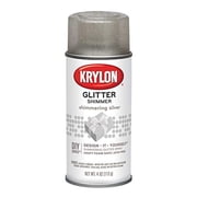 Krylon Glitter Shimmer Spray Paint, 4 oz., Shimmering Silver