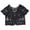 Black, variant on Women's Spring Summer Embroidered Lace Cardigan, Short Bat Sleeve Loose Shawl for Air Conditioning or Sun Protection, Lightweight Cover-Up Blouse and Fashion Outerwear White A